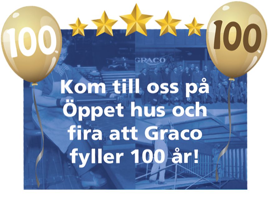 Vi firar Graco 100 år!