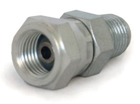 Adapter 1/4" in-ut, Svivlande