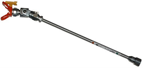 Antioverspray-kit, 38cm rör med vinkelled och LL5 Munstycke
