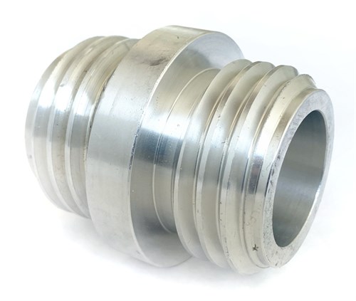 Dubbelnippel 50mm utv x 50mm utv