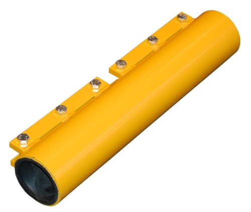 Mantel 2L6+ gul med spännlist