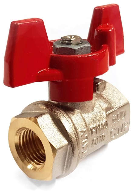Kran 1/4" in-in