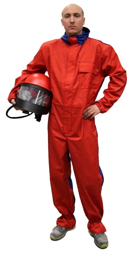 Blästeroverall bävernylon stl. 54/L
