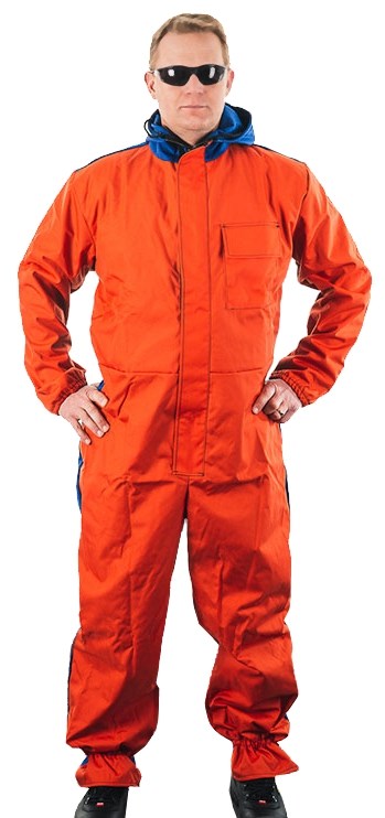 Blästeroverall bävernylon stl. 68