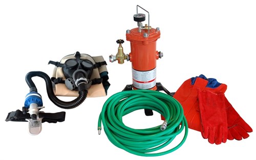 Skyddspaket med blästerhuva Spasciani ACS 951 ##