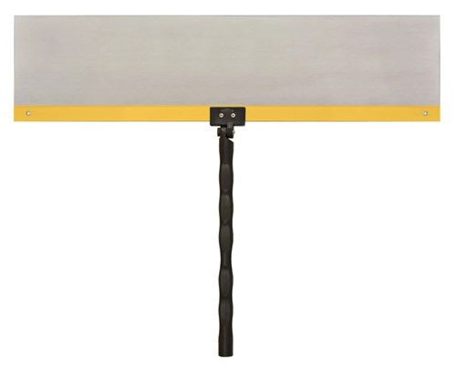 Spray shield aluminium 91x23cm