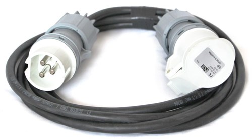 Kabel till nivåvakt Torr vit & vit kontakt