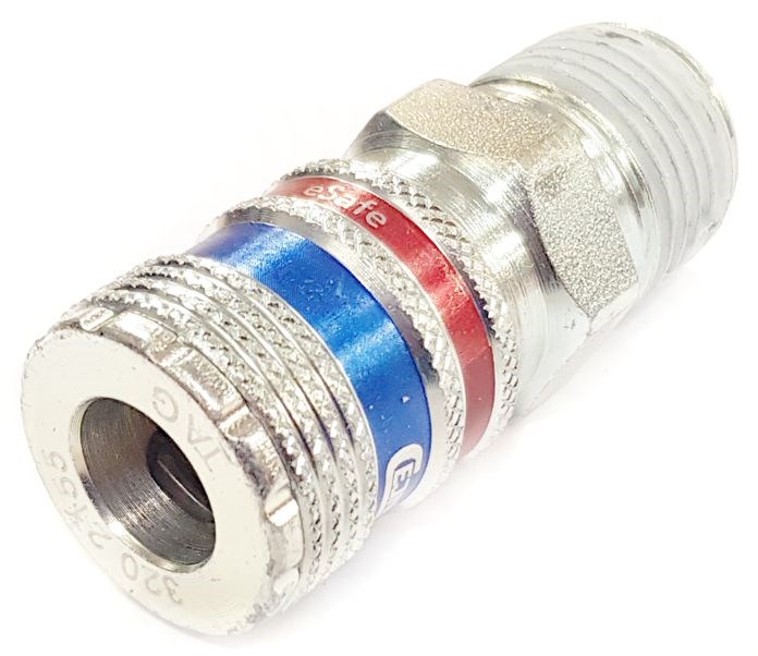 Snabbkoppling hona 1/2" utv. gänga
