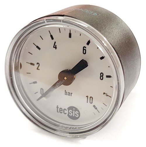 Manometer 0-10 bar 1/8" Bakåt 40mm